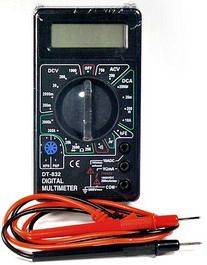 Мультиметр (тестер) цифровой DT 832 с зумером (100) (No name)