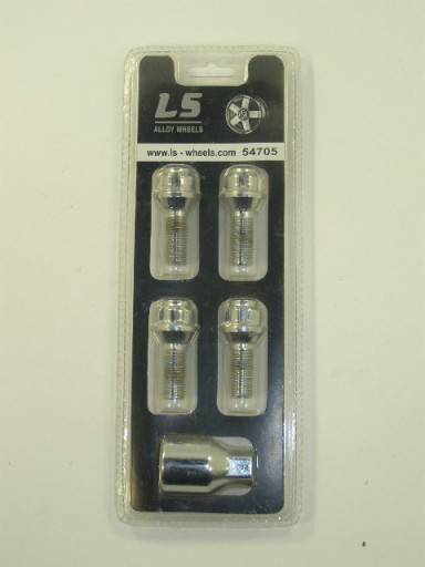 Болт колеса секр. M12*1,5*27 BMW Opel Peugeot107 CitroenC1 Renault SAAB Toyota 1к (Slik)