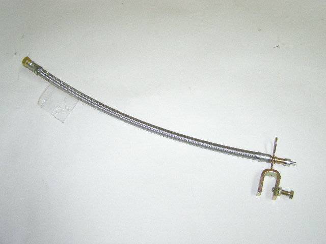 Удлинитель вентиля с металической оплеткой 350 мм с кронштейном (Россия)