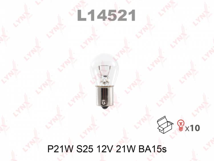 P21W S25 12V21W BA15S Лампа автомоб. LYNX