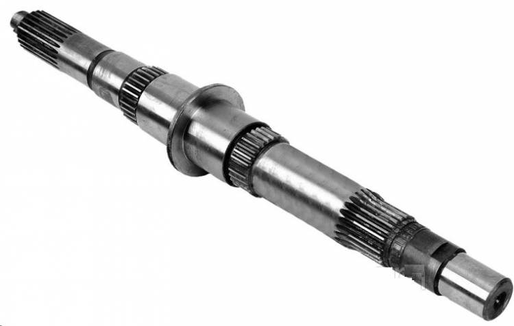 Кор. /Г-33104 3309 33081/ Вал вторич. голый 5-ти ст. (Оригинал)