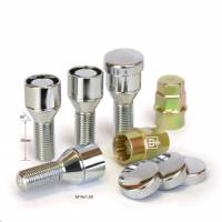 Болт колеса секр. M14*1,5*28 Хром Конус вращ. кольцо, хром пласт. Колпачок, 2 кл. (Вектор) Болт колеса секр. M14*1,5*28 Хром Конус вращ. кольцо, хром пласт. Колпачок, 2 кл. (Вектор)