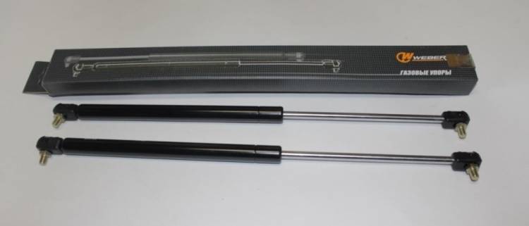 Амортизатор крышки багажника ВАЗ 2108-099, 1111 ОКА, ИЖ 2126, Таврия (упор) из 2шт (Weber) (50)