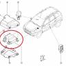 Блок управ. системы подушек безопасности Renault Duster