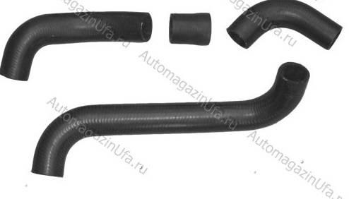 Патрубок радиатора ВАЗ 2101-07 4 шт на алюм. радиатор (АМТ-Миасс)