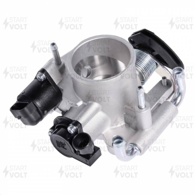 Патрубок дрос. заслонки /2110-12/ d52 в сборе c РХХ/ДПДЗ