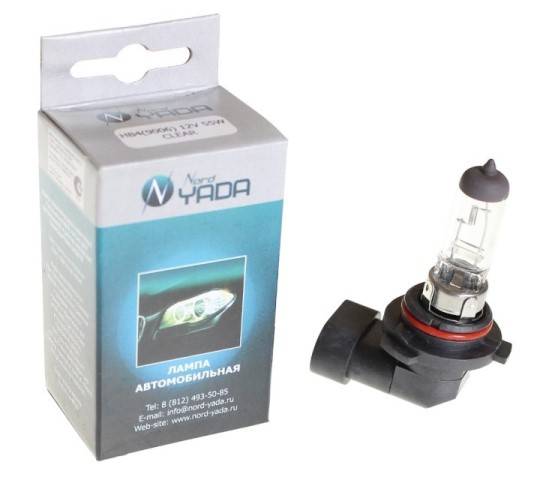 Лампа HB4 12V 55W P22d (9006) Clear (Nord Yada)