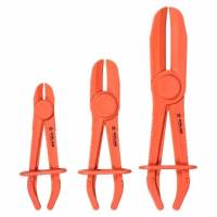 Зажимы для шлангов с фиксатором набор 3 шт. D 11-60 мм