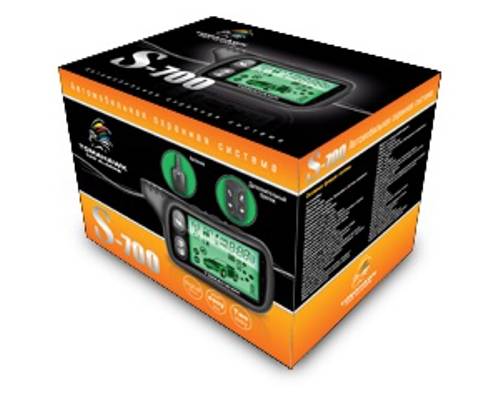 Сигнализация TOMAHAWK S-700 обратная связь, ЖК-дисплей, с сиреной