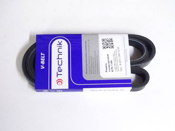 Ремень ГУР /УАЗ 3160 Хантер дв. 409/ 6PK1195 (Technik)