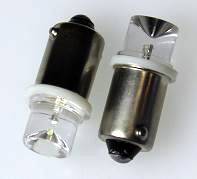 Лампа габарит. 24V T4W T8.5 1 LED с цок. BA9s (Nord Yada)