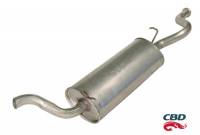 Глушитель /1118-1117/ седан/универсал нерж.