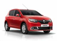 Стекло заднее Renault Sandero с 2014 г. с обогревом (с отвер.)