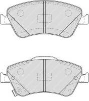 Колодки тормозные задние Toyota Corolla 180 Auris 09> SP1501 (SANGSIN)