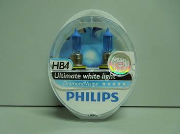 Лампа PHILIPS HB4-12-55 DIAMOND VISION 5000K набор 2шт