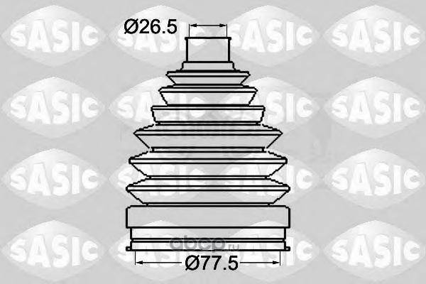 Пыльник ШРУС наруж. Renault Clio III Kangoo II Scenic II