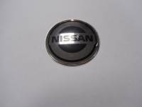 Наклейка "NISSAN" на автомобильные колпаки, диски (диаметр 55мм.) компл. 4шт.