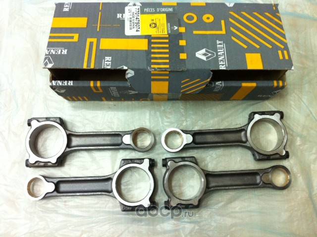 Шатун Renault Duster K9K (из 4-х шт.)