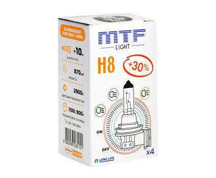 Лампа MTF H8-12-35 +30% Standard HS1208