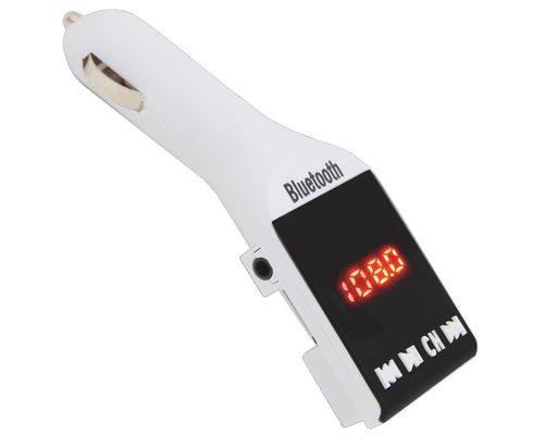 FM-трансмиттер F901 ЖК-дисплей, MP3, USB, пульт (AVS)