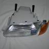 Фара ВАЗ 2115 лев. б/л, желтый указатель поворота (ФОРМУЛА СВЕТА)