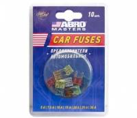 Предохранитель флажк. MINI набор №7 из 10шт. (5А,7.5А,10А,15А,20А, 25А, 30А) в блист. (ABRO)