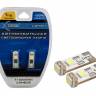 Лампа светодиод. 12V T10 бесцок. 3 диода SMD белая 5000K +50% Canbus (обманка) (W5W) блистер 2шт (Xenite) (50)