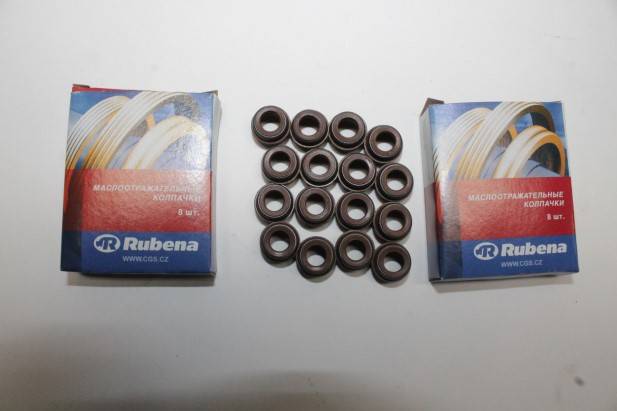Колпачки маслосъемные /Г-3302 дв. 406/ (RUBENA)