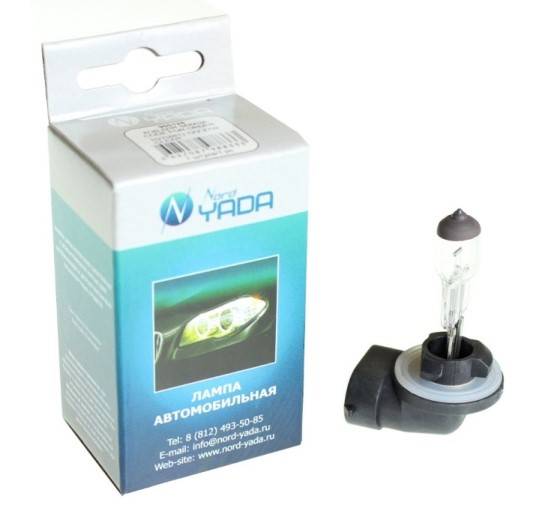 Лампа H27/2 12V /881/ 27W Clear (Nord Yada)