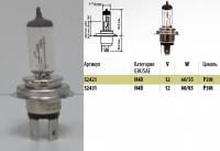 Лампа МАЯК H4B-12- 60/55 Nissan правый руль (аналог KOITO IH01) (Маякавто)