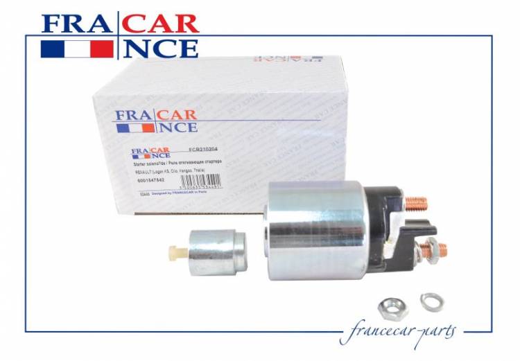 Реле втягивающее стартера Renault Logan Sandero FRANCECAR