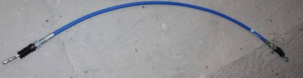 Трос ручн. тормоза /Г-3302/ перед. (синий) (Автопартнер)