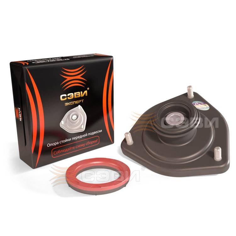 Опора амортизатора ВАЗ 1118 Калина передняя в сборе Эксперт (СЭВИ)