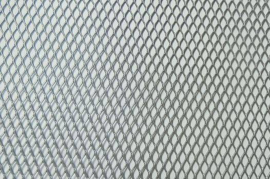 Сетка декор алюмин. ячейка 10мм серебристая размер 15х100см (Meshmsk)