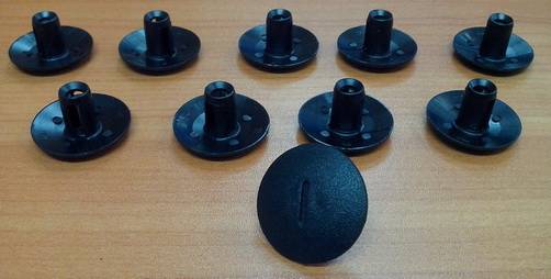 Клипсы подкрылков (10шт) 30803 (Asam)