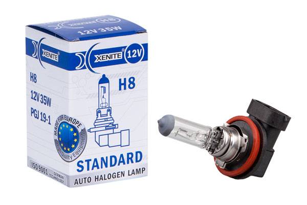 Лампа Xenite H8-12-35 STANDARD, 3200K, кварц