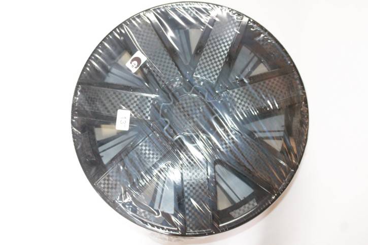 Колпак колеса R13 Галакси черный (4) (LION)