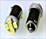 Лампа габарит. 24V T4W T8.5 5 SMD с цок. BA9s (Nord Yada)