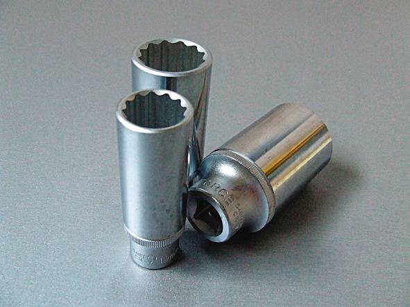 Головка сменная Г-10 (12-гр.) 1/2 глубокая (Сервис ключ)