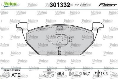 Колодка торм. Skoda Fabia Octavia до 2013 г. Volkswagen Golf IV Jetta перед.