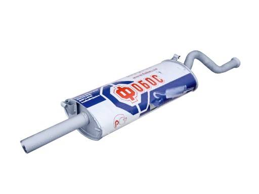 Глушитель основной ВАЗ 2108-09 закатной (Норма) (ФОБОС)