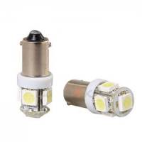 Светодиодная лампа для а/м Т10-BA9S-5LED-5050 W (5-светодиодов белый) 12V Светодиодная лампа для а/м Т10-BA9S-5LED-5050 W (5-светодиодов белый) 12V