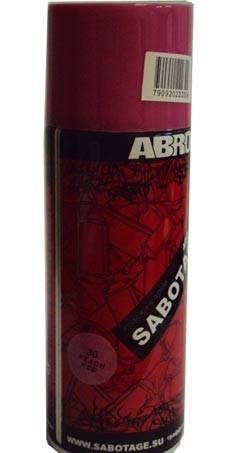 Краска-спрей Sabotage 30 Сиренево-красный 400мл (ABRO) (12)