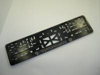 Рамка под номер с защелкой серебро "VOLKSWAGEN" рельеф (Новосибирск) Рамка под номер с защелкой серебро "VOLKSWAGEN" рельеф (Новосибирск)