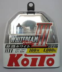Лампа галогенная koito h7 whitebeam 4200k 12v 55w 100w эффект ксенона себе поставил советую