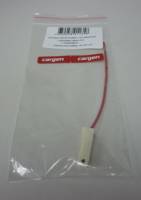 Колодка на 1 клемму (6,3мм) с провод. (мама) (Cargen) (20)