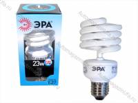 Лампа энергосберегающая ЭРА SP-23/SPM-23-842-E27 яркий холодный свет 4200К аналог 120Вт