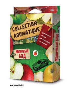 Освежитель (ароматизатор) под сиденье COLLECTION AROMATIQUE Яблоневый сад (200г) (Fouette) (40)