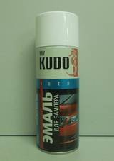 Краска спрей (эмаль) для бампера графит (Kudo) KU-6203