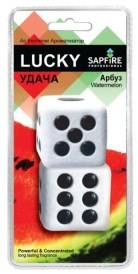 Освежитель (ароматизатор) подвесной Игральные кубики Lucky Арбуз (Sapfire)